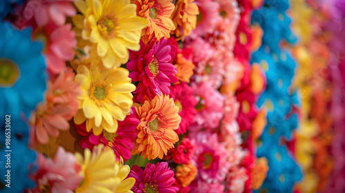 collection of colorful flowers