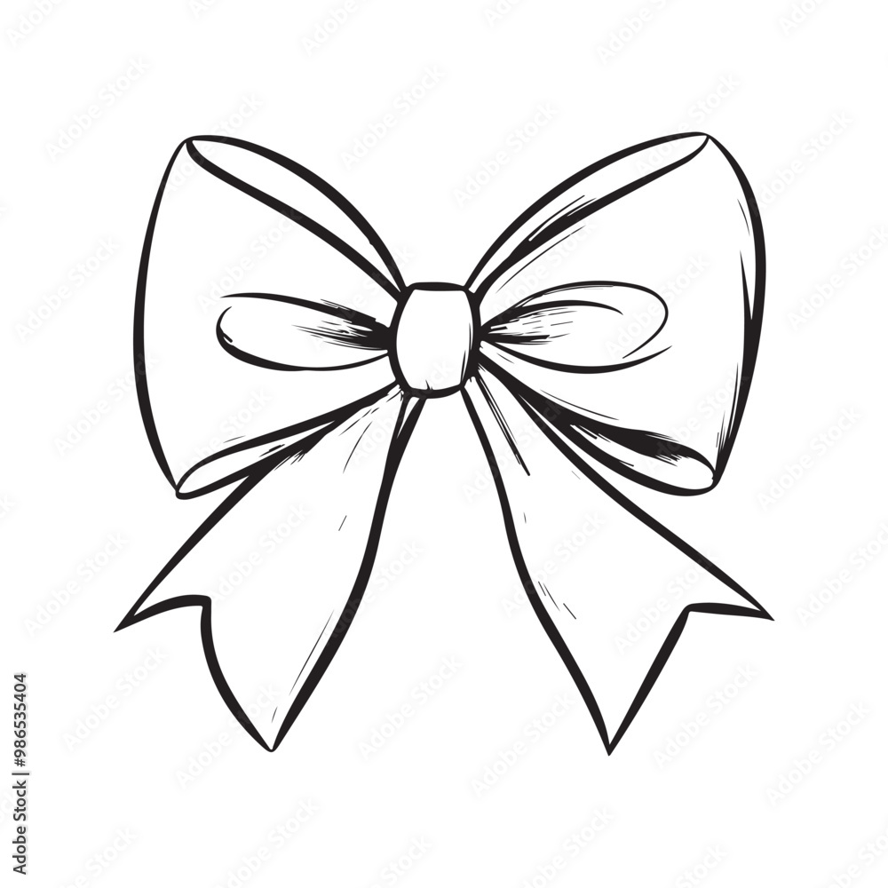Bow line art logo icon design, vector illustration on white background, happy merry Christmas bow ribbon card vector illustration design, Bow cartoon line art design Bow line art logo icon design, vector illustration on white background, happy merry Christmas bow ribbon card vector illustration design, Bow cartoon line art design