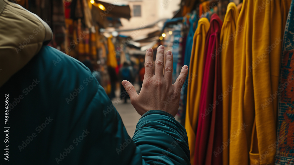 Traveler in Morocco Market Traveler in Morocco Market