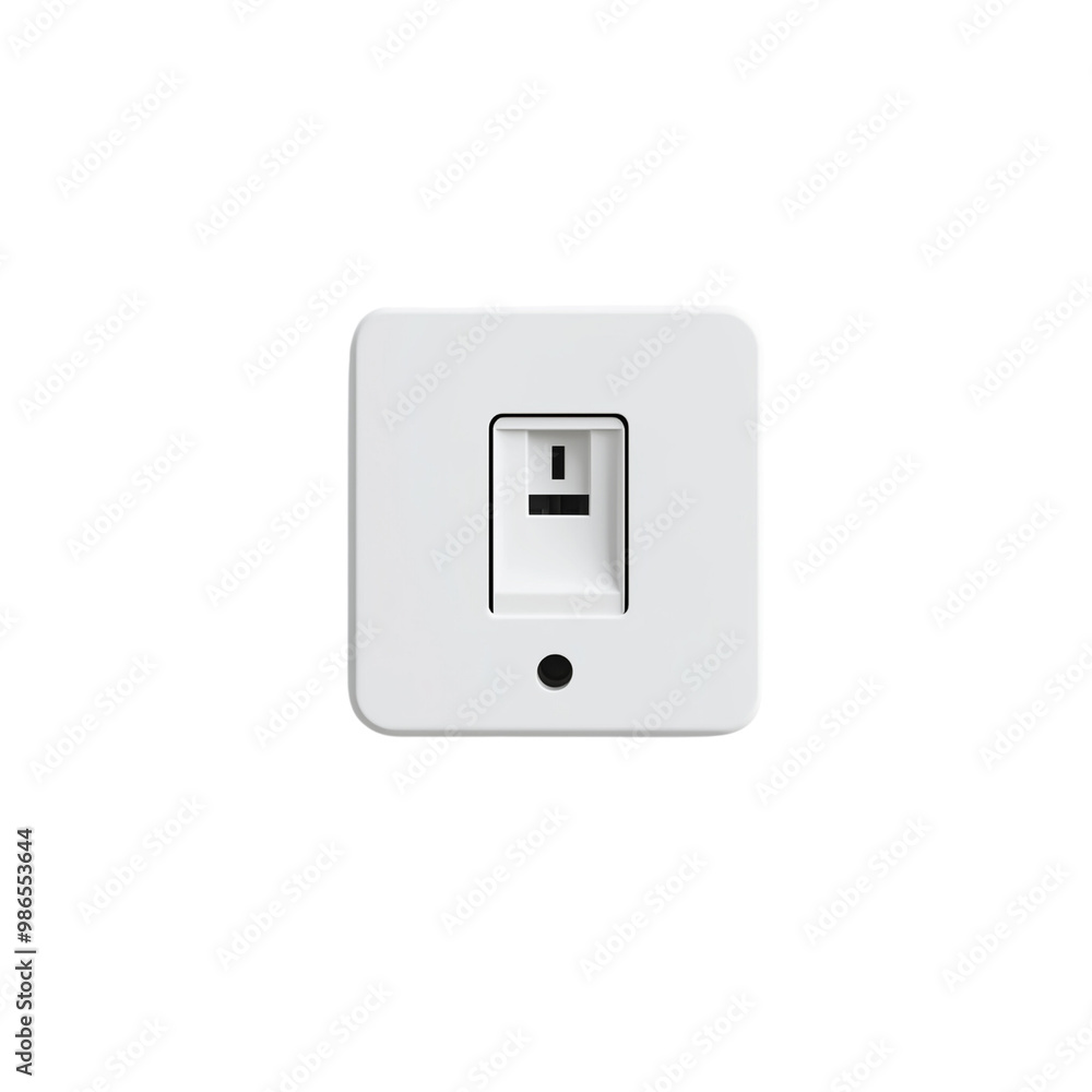 A European-style electric socket with two round pins isolated on transparent background A European-style electric socket with two round pins isolated on transparent background