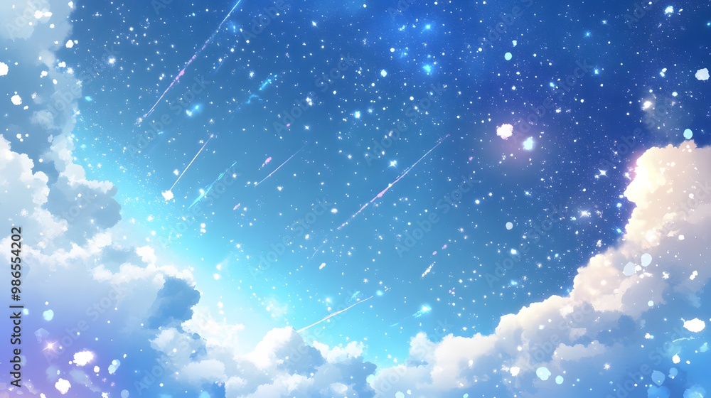 Blue Sky with Clouds and Rainbow, Abstract Image, Texture, Pattern Background, Wallpaper, Cover and Screen for Smartphone, PC, Laptop, 9:16 and 16:9 Format Blue Sky with Clouds and Rainbow, Abstract Image, Texture, Pattern Background, Wallpaper, Cover and Screen for Smartphone, PC, Laptop, 9:16 and 16:9 Format