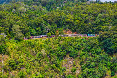 Obraz na płótnie Kuranda Scenic Railway in Far North Queensland, Australia w salonie
