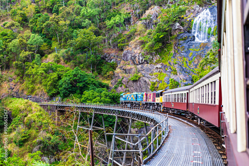Obraz na płótnie Kuranda Scenic Railway in Far North Queensland, Australia w salonie