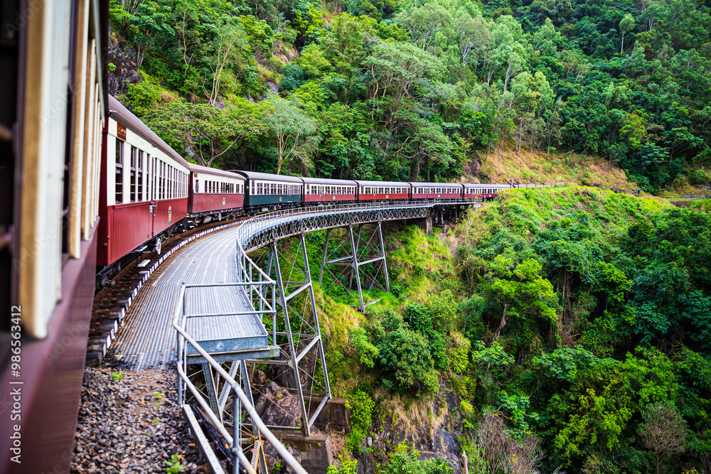 Kuranda Scenic Railway in Far North Queensland, Australia