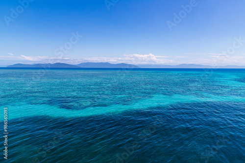 Obraz na płótnie Green Island in Queensland, Australia w salonie