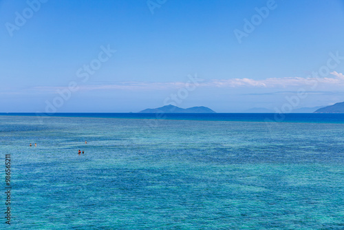 Obraz na płótnie Green Island in Queensland, Australia w salonie
