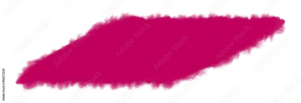 Pink brush stroke with a soft textured edge Pink brush stroke with a soft textured edge