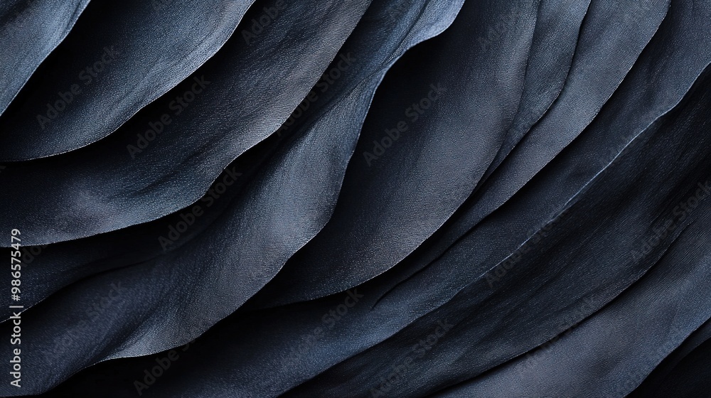 Fototapeta premium Elegant dark background featuring minimal elements and soft light