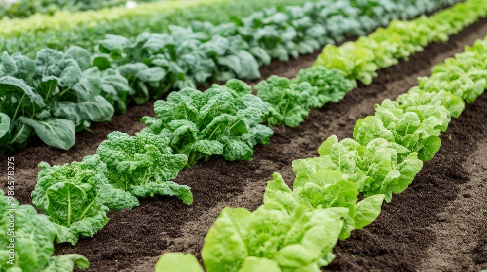 Diverse crops growing in polyculture, promoting soil biodiversity Diverse crops growing in polyculture, promoting soil biodiversity