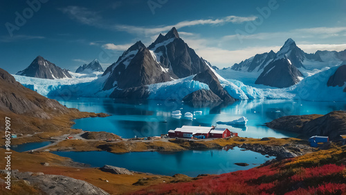 stunning Tasiilaq East of Greenland photo