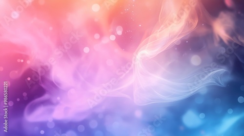 Abstract blurred background with soft, dreamlike color transitions