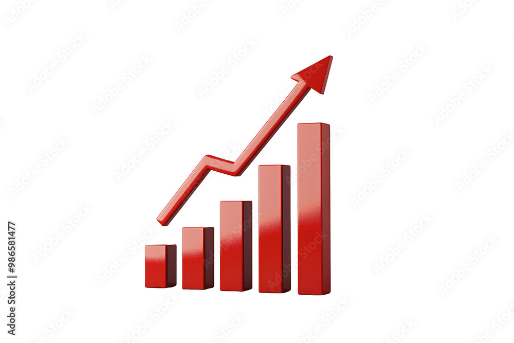 PNG graphic showing a rising bar chart with an upward arrow, symbolizing growth and positive trends in data. PNG graphic showing a rising bar chart with an upward arrow, symbolizing growth and positive trends in data.
