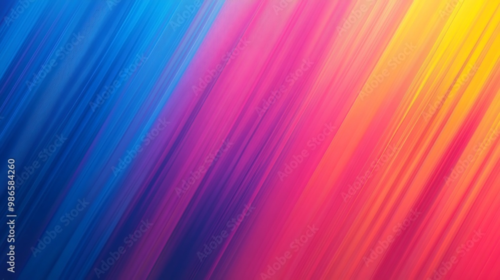 Abstract blurred colorful background with vibrant blue, pink and yellow colors Abstract blurred colorful background with vibrant blue, pink and yellow colors
