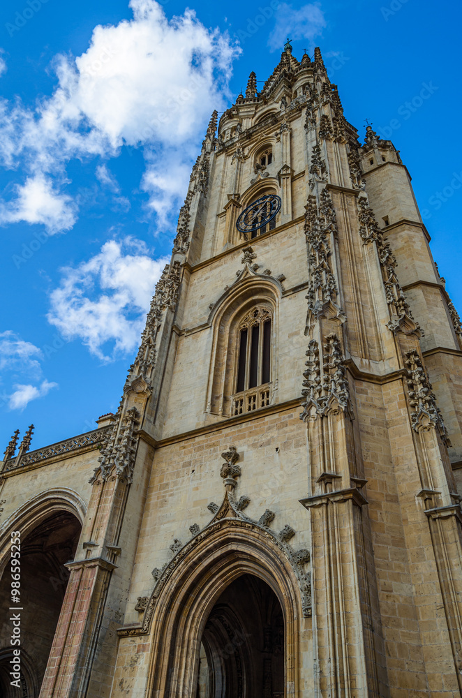 Gothic Cathedral of San Salvador in Oviedo, Asturias, Spain Gothic Cathedral of San Salvador in Oviedo, Asturias, Spain