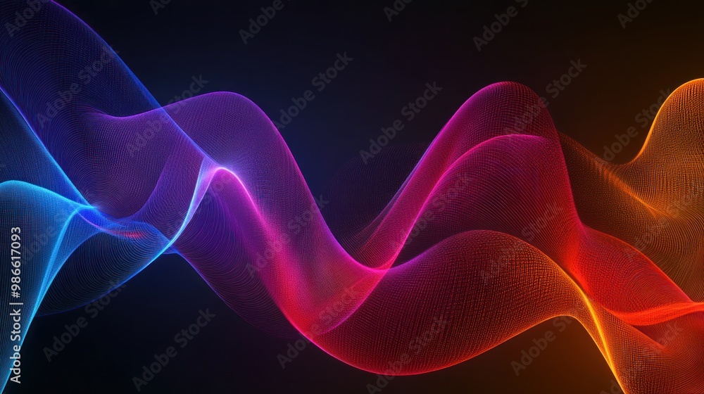 Abstract Neon Wave Abstract Neon Wave