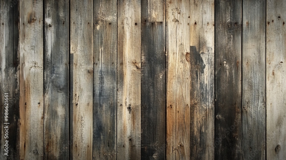 Naklejka premium Grunge wood