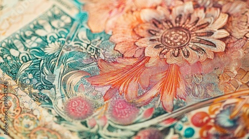 Russian 1000R bill up close photo