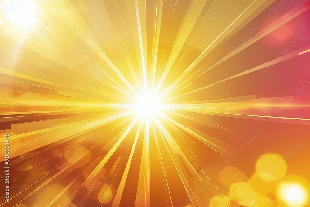Sunlit Overlays with Beam Effects and Bright Transition in Vibrant Golden Hues Sunlit Overlays with Beam Effects and Bright Transition in Vibrant Golden Hues