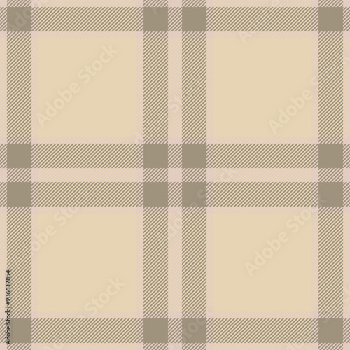 Performance textile seamless tartan, scenery plaid fabric background. Isolation vector texture pattern check in light and pastel colors.