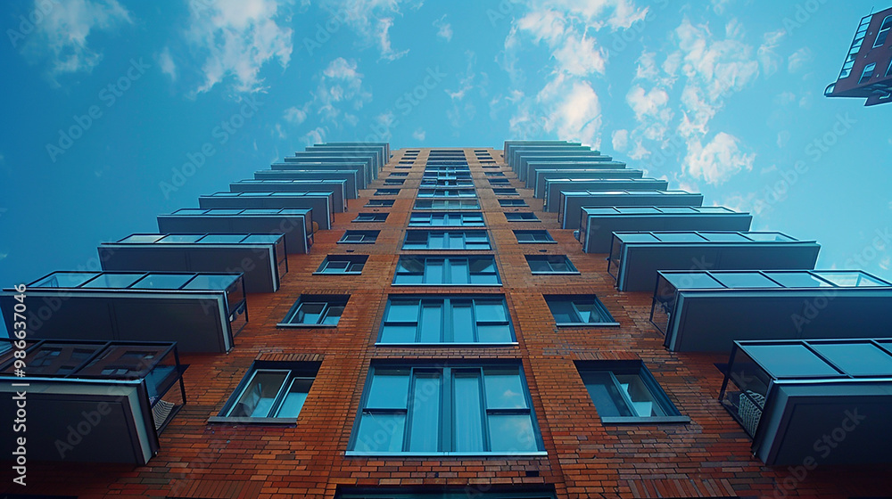 Building vu du bas Building vu du bas