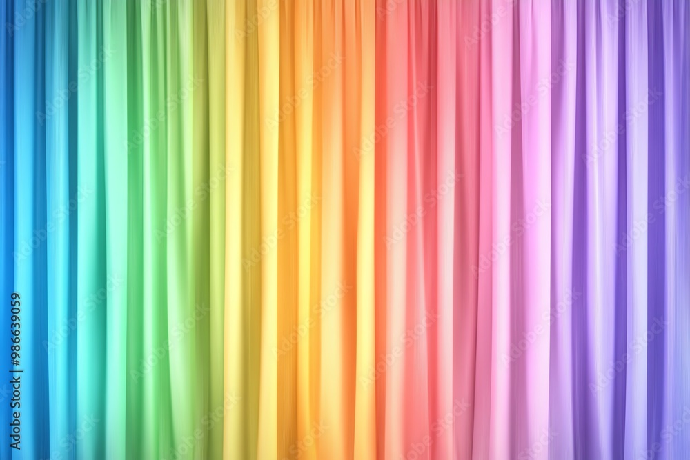 A blurred rainbow gradient, softly transitioning through all colors for a cheerful and playful effect A blurred rainbow gradient, softly transitioning through all colors for a cheerful and playful effect