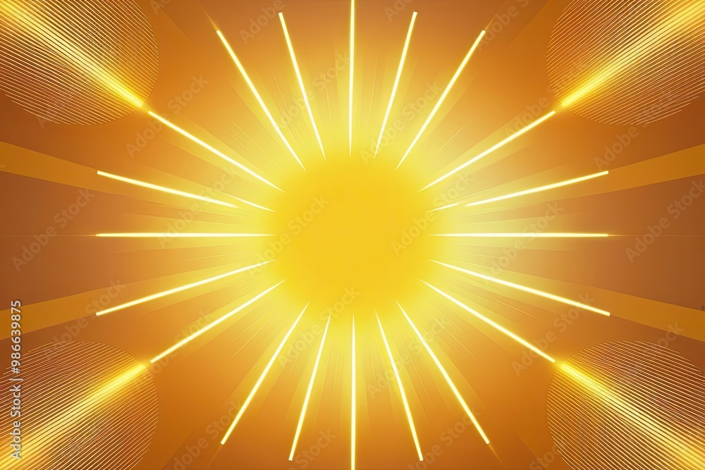 Vibrant Golden Sunray Overlays with Radiant Glow and Bright Beams Vibrant Golden Sunray Overlays with Radiant Glow and Bright Beams