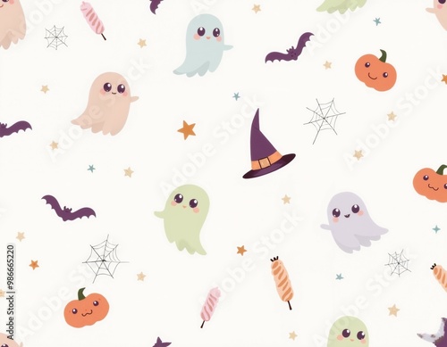 Cute Haloween pattern