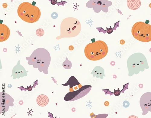 Cute Haloween pattern
