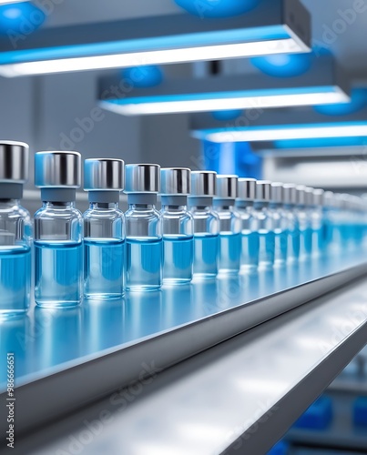 Vials stored in a temperature-controlled environment, highlighting the importance of maintaining specific temperatures for sensitive substances (21) photo