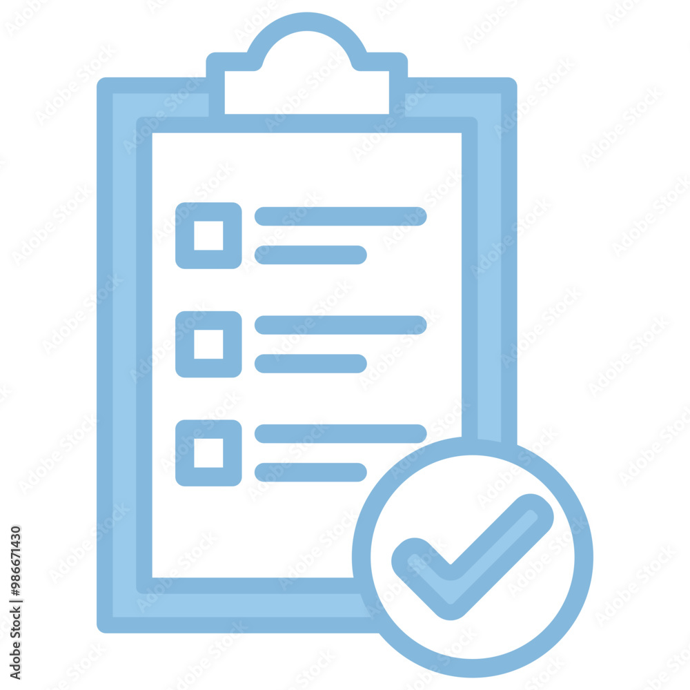 Task planning icon with line color style Task planning icon with line color style