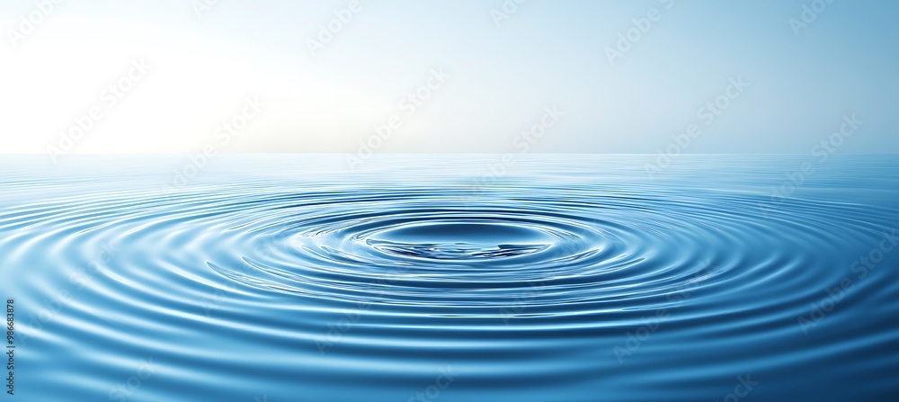 A cool, abstract water ripple pattern with a central area for text A cool, abstract water ripple pattern with a central area for text