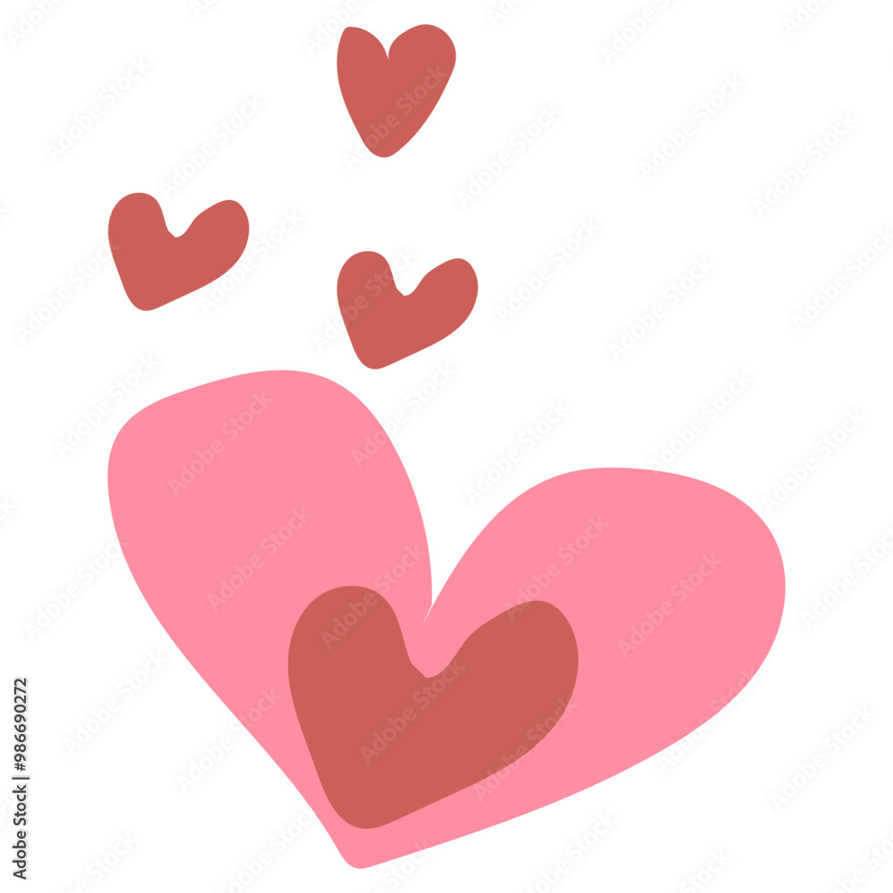 Love Abstract Shape Love Abstract Shape