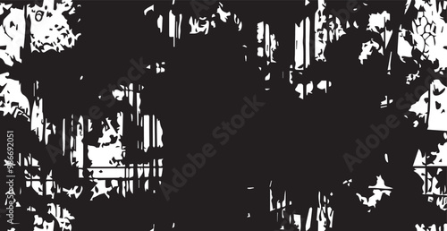 abstract black and grey colors dark background for design. photo