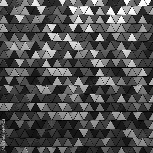 CGI 3d rendering triangular abstract wallpaper background	
