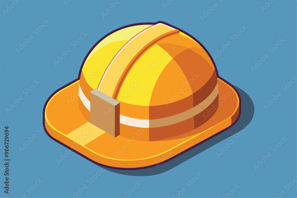 This illustration features a customizable construction hat, ideal for design and construction-related projects, Customizable construction hat illustration This illustration features a customizable construction hat, ideal for design and construction-related projects, Customizable construction hat illustration