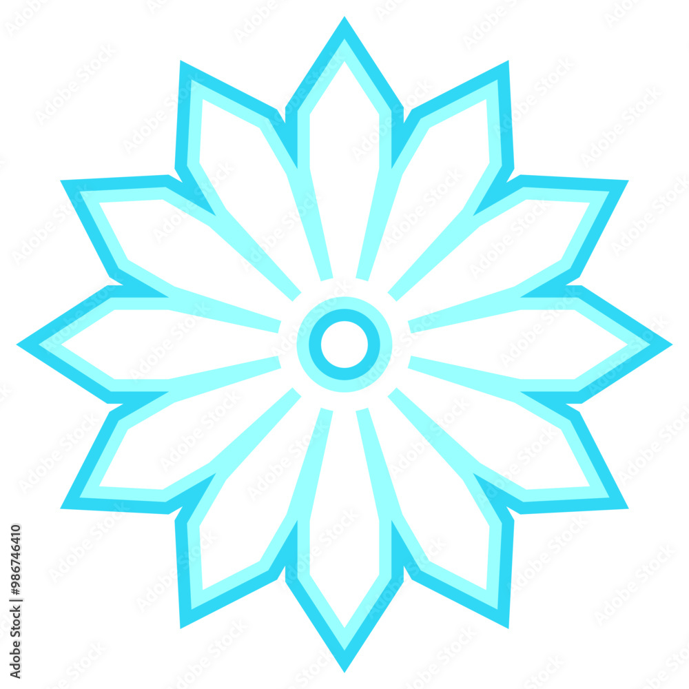 Winter snow vector icon Winter snow vector icon