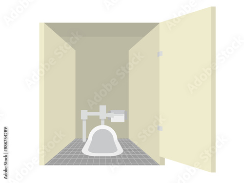 日本の和式トイレ