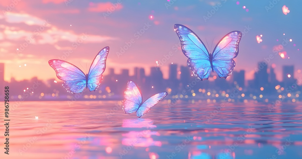 background with butterflies background with butterflies