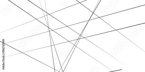 Random lines background. Abstract stripes or Geometric pattern. Metal grid isolated on the white background. nervures de Feuillet mores, fond rectangle and geometric.