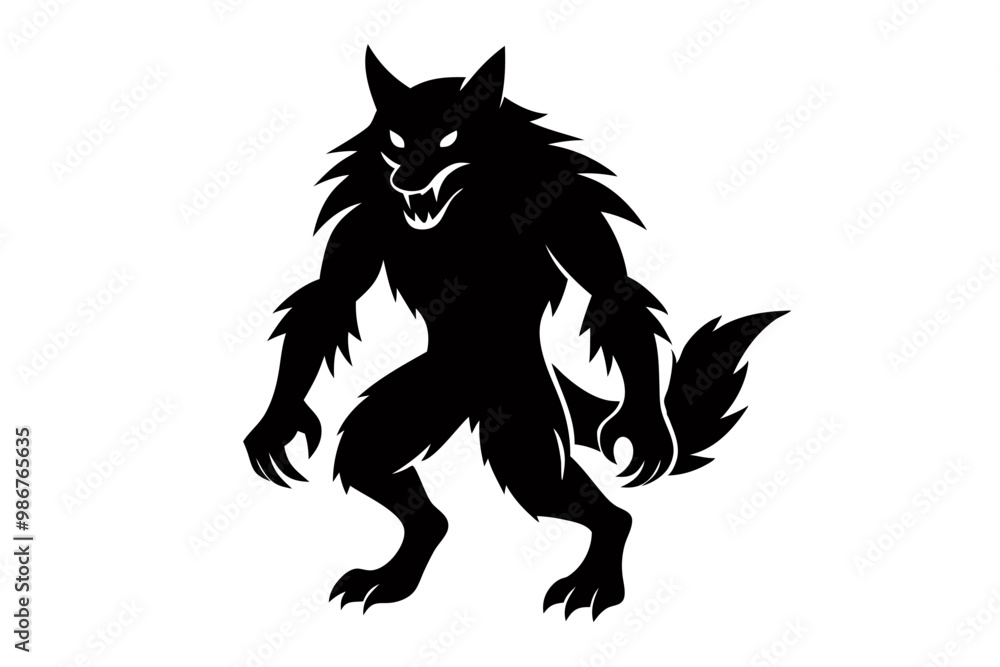 Obraz premium Creative Halloween Icon line art Vector Art Illustration