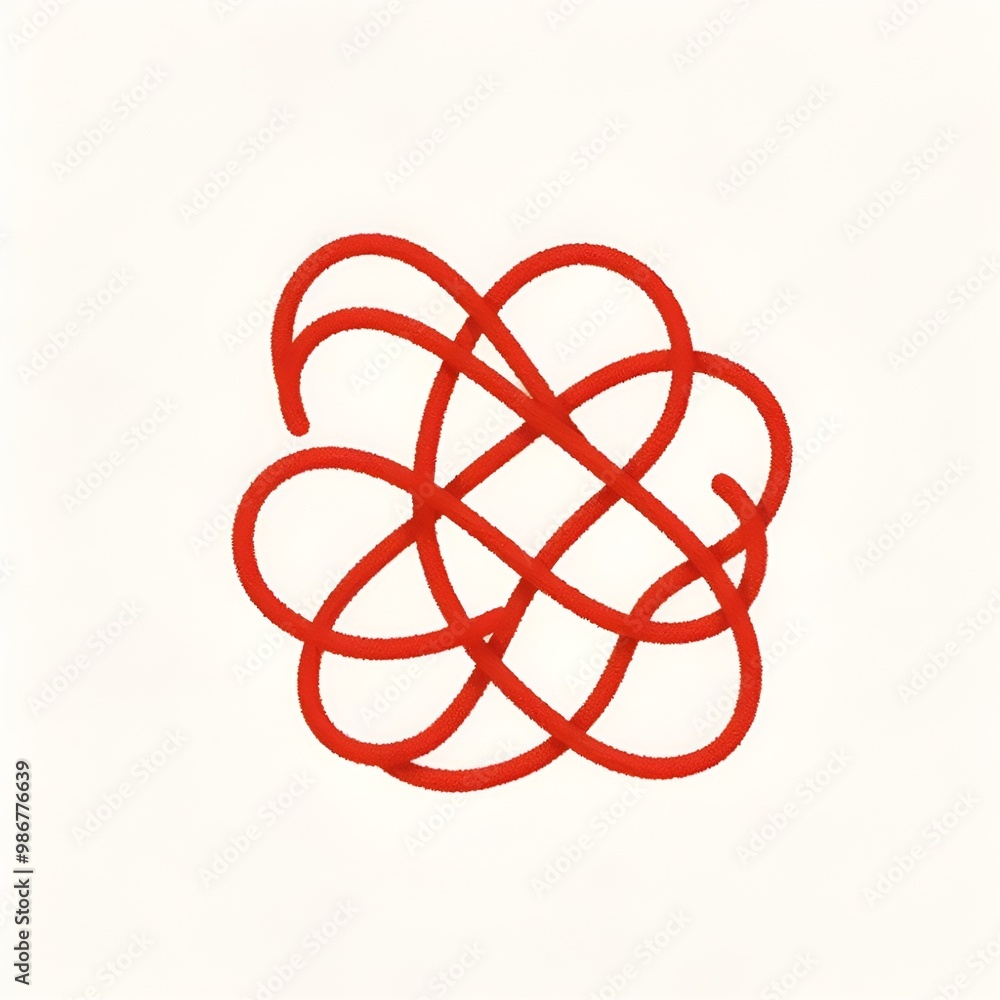 The Red Thread of Fate: Life's Invisible Bonds The Red Thread of Fate: Life's Invisible Bonds
