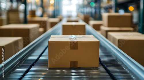 Logistics automation enhanced Ai-powered   packaging solutions where artificial intelligence designs packaging that reduces waste optimizes space and ensures product safety