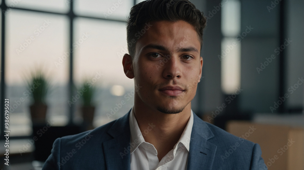 portrait of a young male entrepreneur portrait of a young male entrepreneur