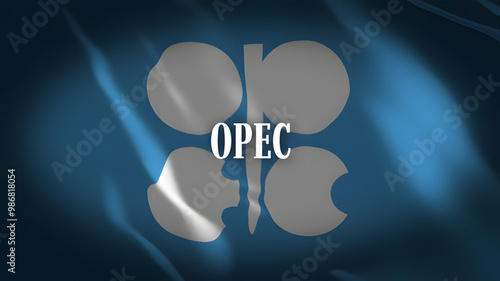 OPECの旗に名前
