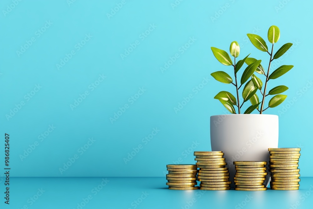 Investment-grade bonds, depicted in a minimalist design showing security and steady growth Investment-grade bonds, depicted in a minimalist design showing security and steady growth