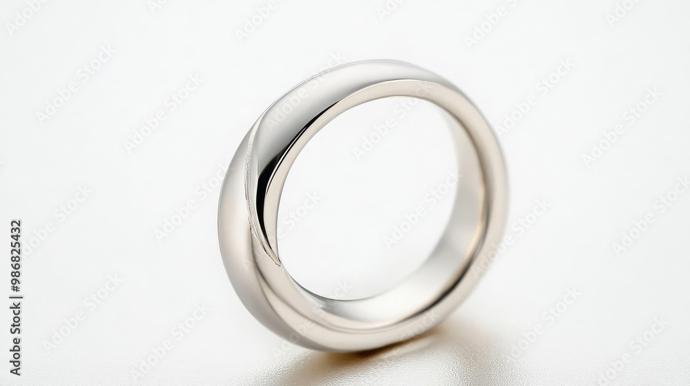 Minimalist crescent moon ring, ideal for celestial-themed collections Minimalist crescent moon ring, ideal for celestial-themed collections