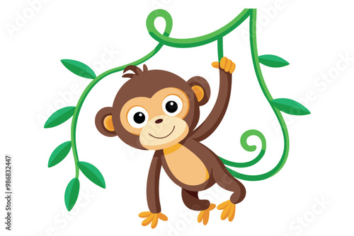 Monkey is a term for all members of the primates that are not prosimians or apes, whether living in the Old World or the New World.
