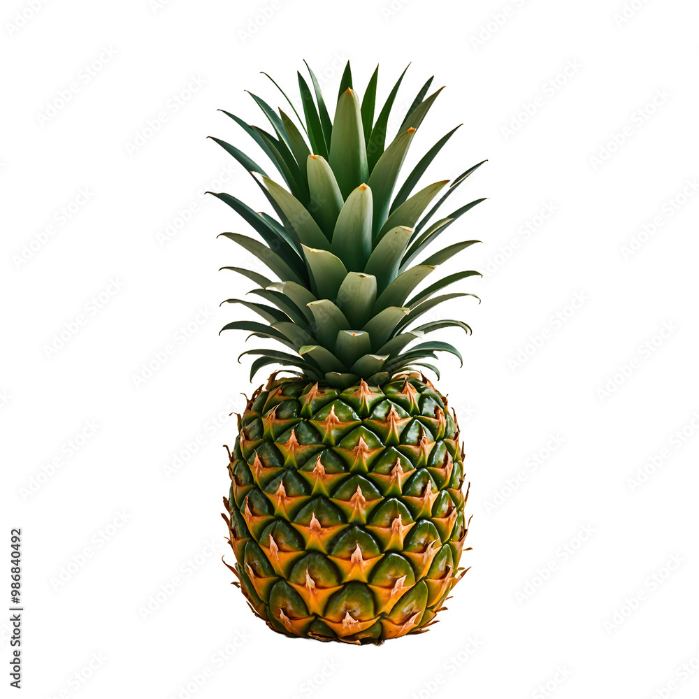 pineapple isolated pineapple isolated