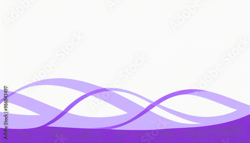 An illustration with purple patterns on a white background.