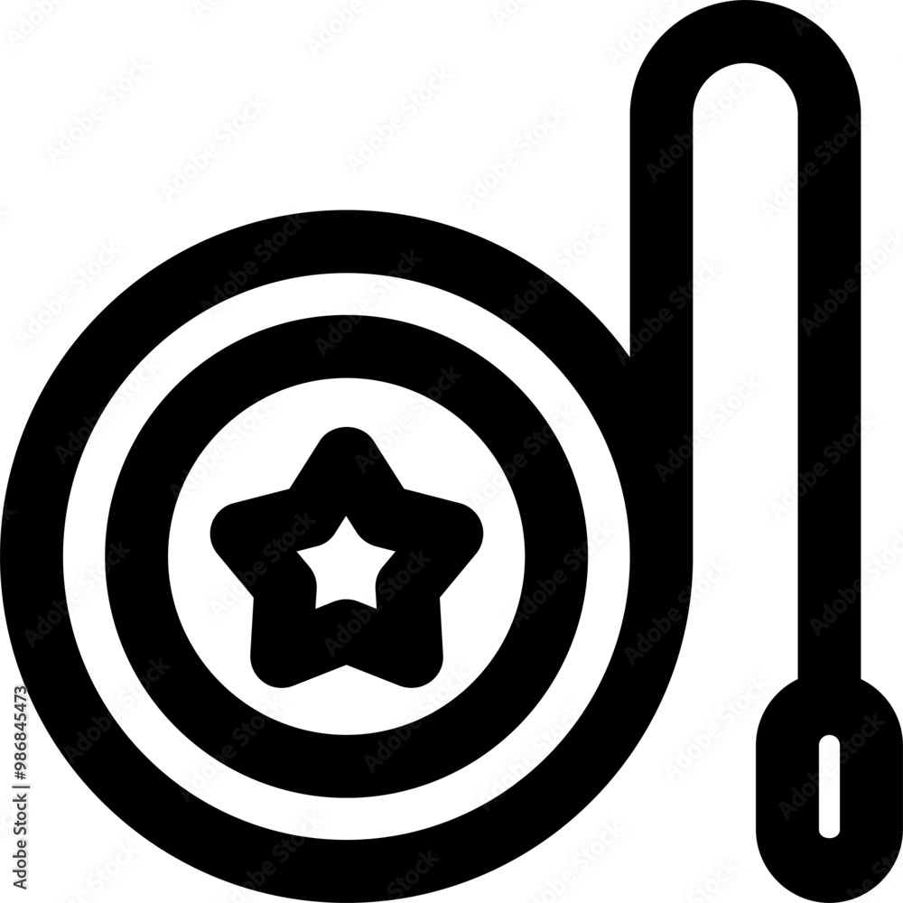 UI yoyo Vector Icon Illustration. Line Style UI yoyo Vector Icon Illustration. Line Style